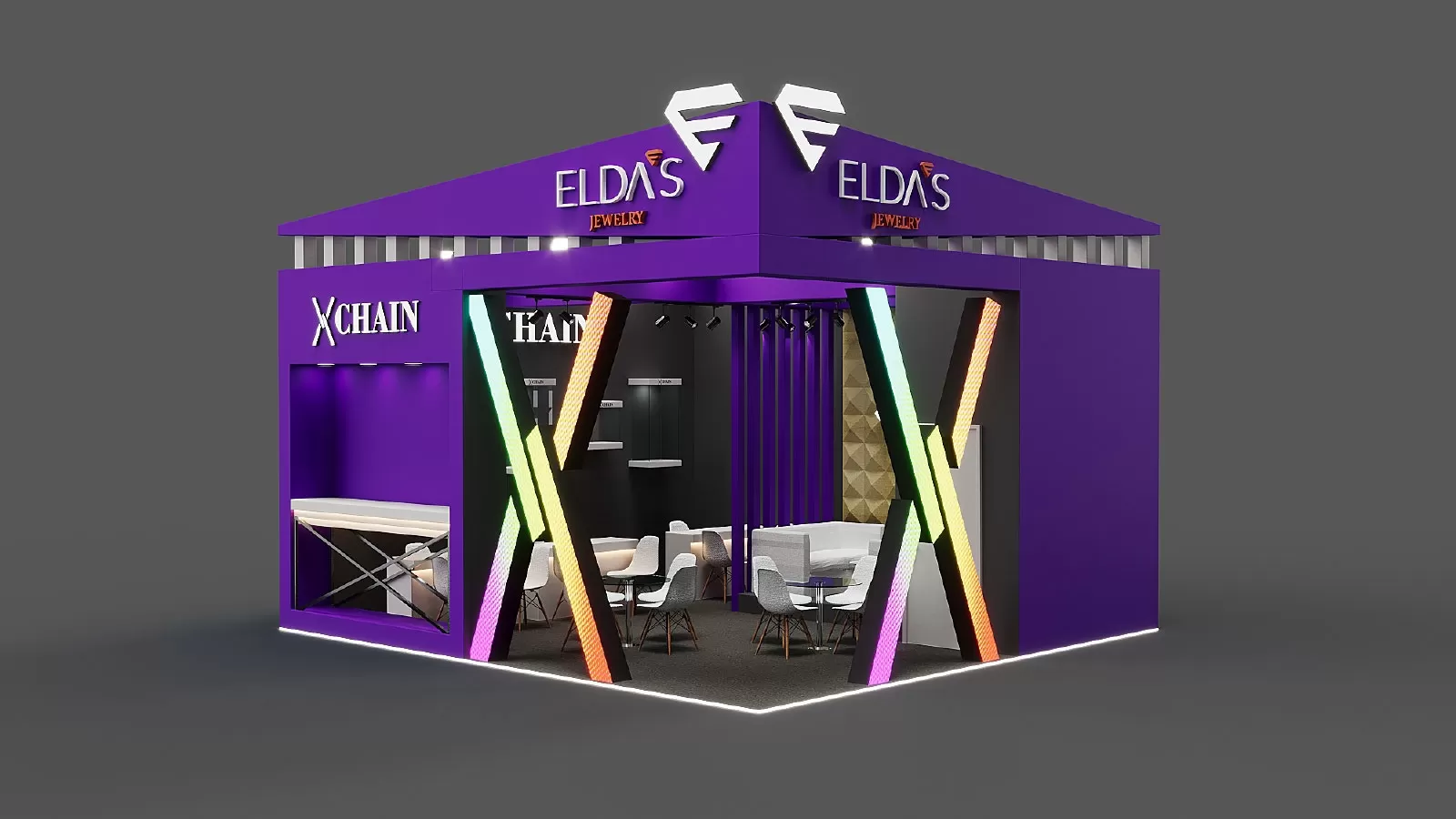 X Chain Eldas Jewelry