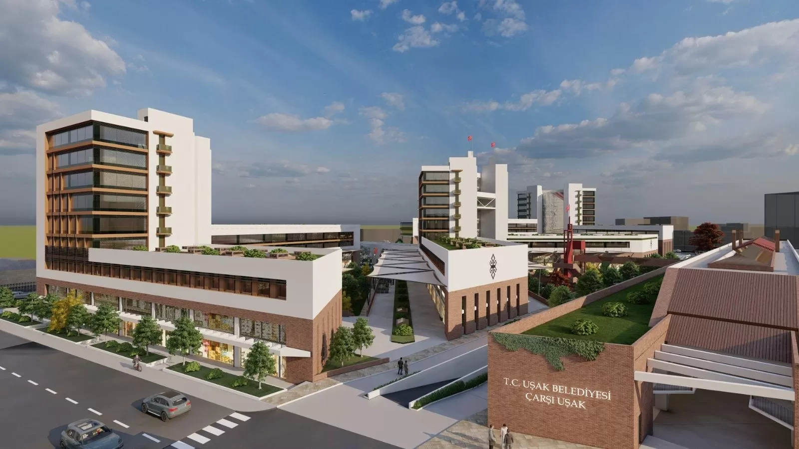 Uşak Belediyesi Kent Meydanı Projesi